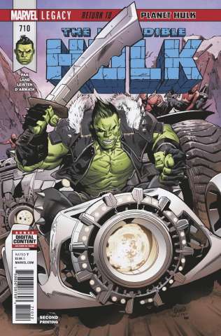 The Incredible Hulk #710 (Land 2nd Printing)