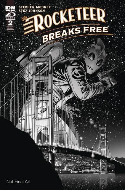 The Rocketeer Breaks Free #2 (Wheatley Cover)