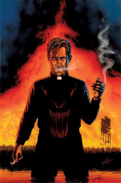 John Constantine: Hellblazer - Dead In America #4 (Aaron Campbell Cover)