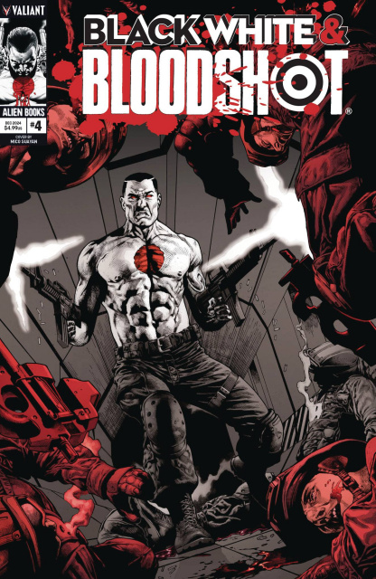 Black, White & Bloodshot #4 (Suayan Cover)