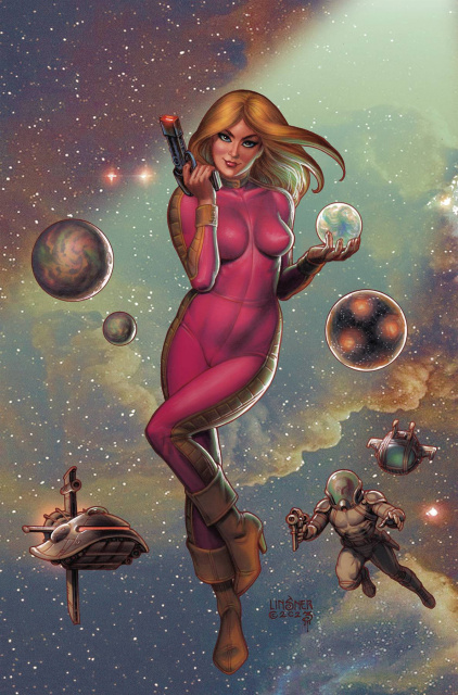 Barbarella #1 (Linsner Metal Premium Cover)