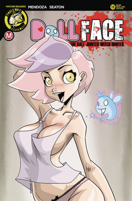 Dollface #13 (Mendoza Real Girl Tattered & Torn Cover)