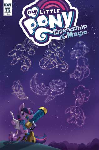 My Little Pony: Friendship Is Magic #75 (10 Copy Mebberso Cover)