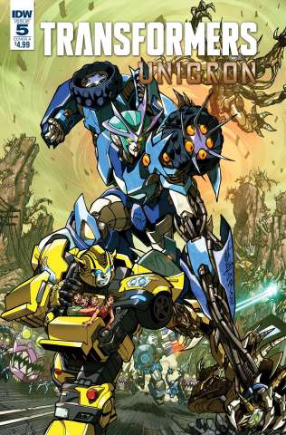The Transformers: Unicron #5 (Milne Cover)