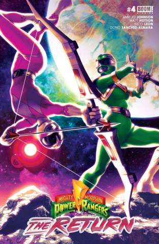 Mighty Morphin Power Rangers: The Return #4 (Montes Cover)