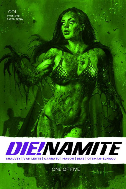 DIE!namite #1 (13 Copy Parillo Dressed Bloody Red Tint Cover)