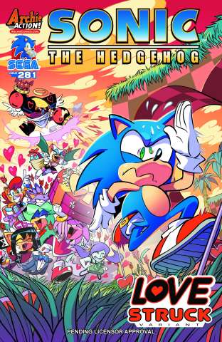 Sonic the Hedgehog #281 (Diana Skelly Cover)