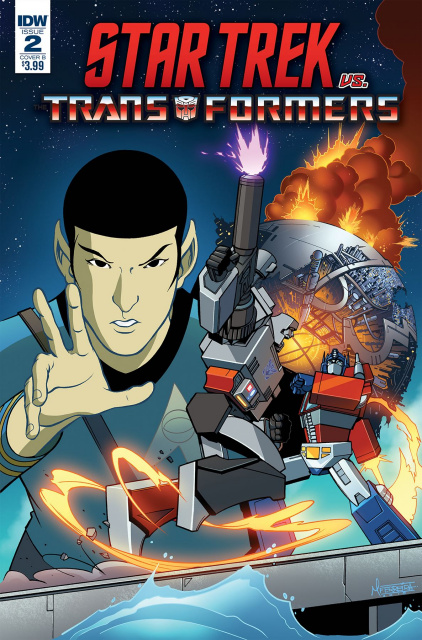 Star Trek vs. The Transformers #2 (Murphy Cover)