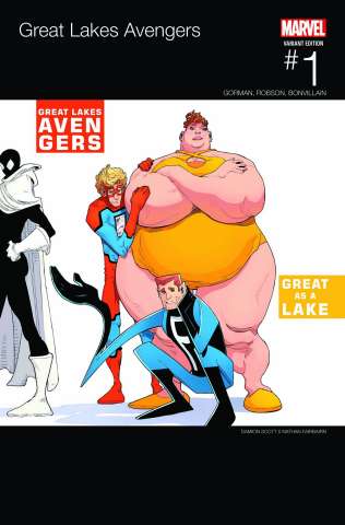 Great Lakes Avengers #1 (Scott Hip Hop Cover)