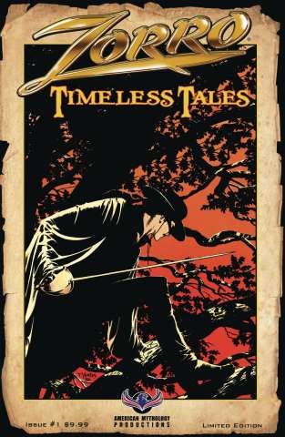 Zorro: Timeless Tales #1 (Pulp Cover)