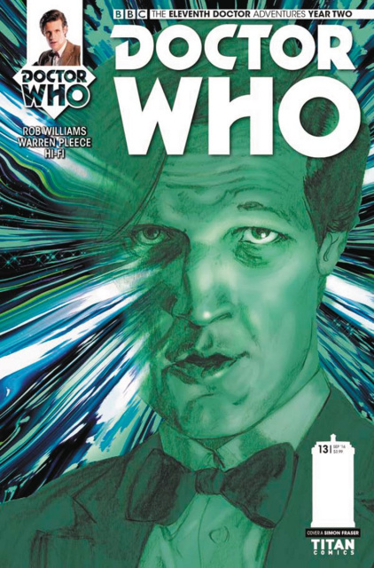 Doctor Who: New Adventures with the Eleventh Doctor, Year Two #13 (Fraser Cover)