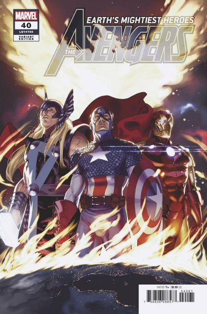 Avengers #40 (Clarke Cover)