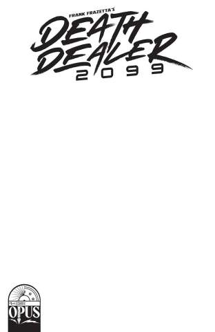 Death Dealer 2099 #1 (Blank Sketch Cover)
