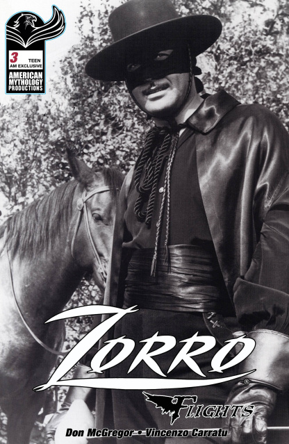 Zorro: Flights #3 (Photo Cover)
