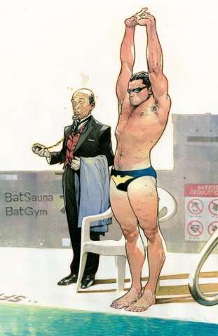 Batman #151 (Olivier Coipel Swimsuit Card Stock Cover)