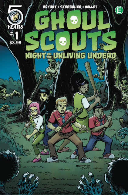 Ghoul Scouts: Night of the Unliving Undead #1 (Stegbauer Cover)