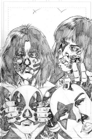 KISS: Zombies #5 (11 Copy Buchemi Pencils Cover)