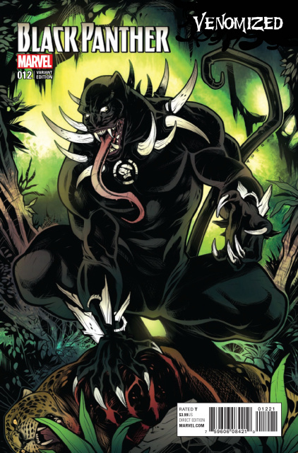 Black Panther #12 (Torque Venomized Cover)