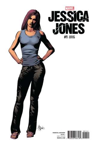 Jessica Jones #1 (Deodato Teaser Cover)