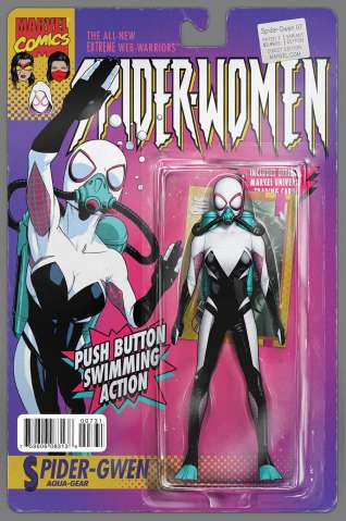 Spider-Gwen #7 (Christopher Action Figure Cover)