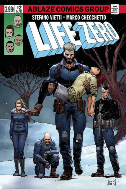 Life Zero #4 (Casas Parody Cover)