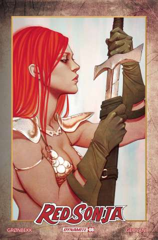 Red Sonja #6 (10 Copy Frison Modern Icon Cover)