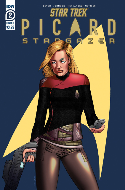 Star Trek: Picard - Stargazer #2 (Mapa Cover)