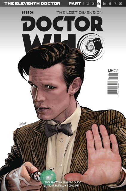 Doctor Who: New Adventures with the Eleventh Doctor, Year Three #10 (Klebs Jr. Cover)