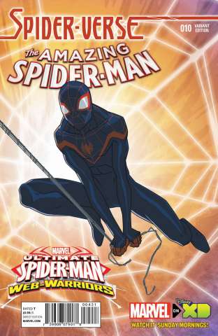 The Amazing Spider-Man #10 (Marvel Animation Spider-Verse Cover)