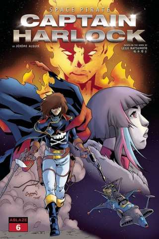 Space Pirate: Captain Harlock #6 (Coleman Cover)