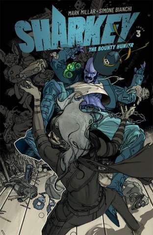 Sharkey, The Bounty Hunter #3 (Bianchi Cover)