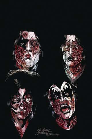 KISS: Zombies #3 (20 Copy Buchemi Virgin Cover)
