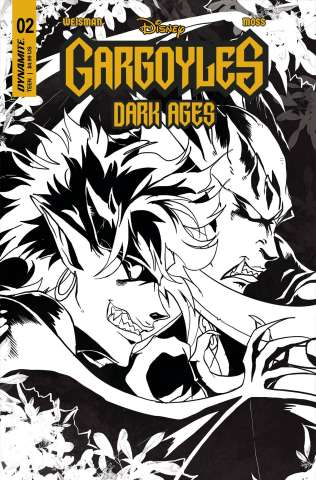 Gargoyles: Dark Ages #2 (20 Copy Danino Line Art Cover)