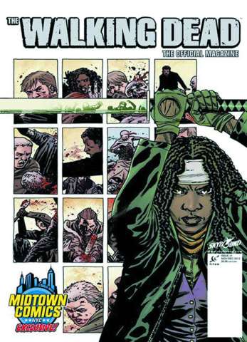 The Walking Dead Magazine #1 (Midtown Michonne Cover)
