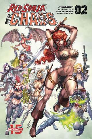 Red Sonja: Age of Chaos #2 (Quah Cover)