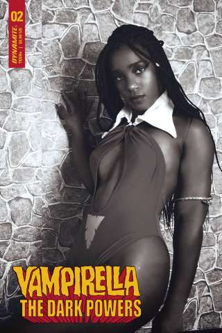 Vampirella: The Dark Powers #2 (15 Copy Cosplay B&W Cover)