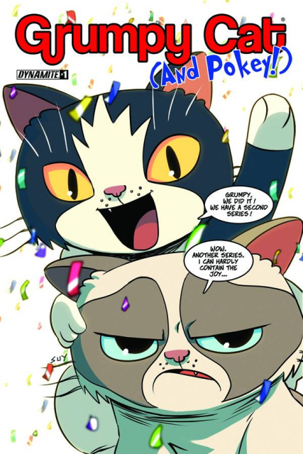 Grumpy Cat (and Pokey!) #1 (Uy Cover)
