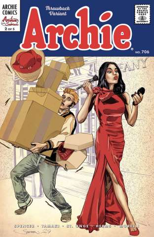 Archie #706 (Archie & Sabrina Mooney Cover)