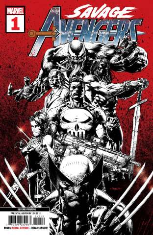 Savage Avengers #1 (Deodato 2nd Printing)