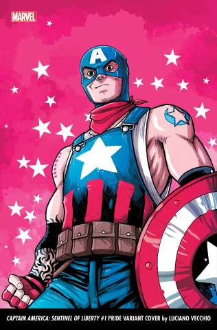Captain America: Sentinel of Liberty #1 (Vecchio Pride Cover)