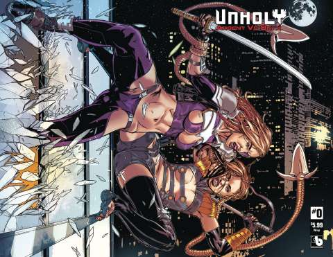 UnHoly: Argent vs. Onyx #0 (Wrap Cover)