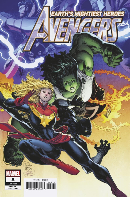 Avengers #8 (Tan Cover)