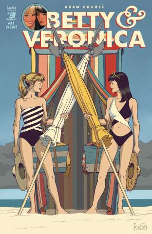 Betty & Veronica by Adam Hughes #3 (Rivera Cover)
