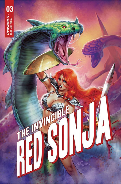 The Invincible Red Sonja #3 (Premium Chatzoudis Cover)