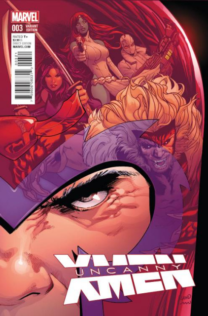 Uncanny X-Men #3 (Land Cover)