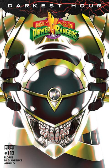 Mighty Morphin Power Rangers #113 (Helmet Montes Cover)