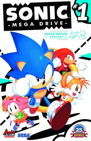 Sonic Mega Drive (2nd Printing)