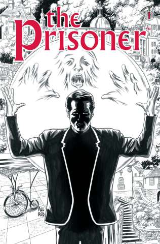 The Prisoner #1 (Allred B&W Cover)