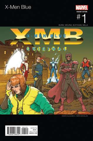 X-Men: Blue #1 (Villalobos Hip Hop Cover)