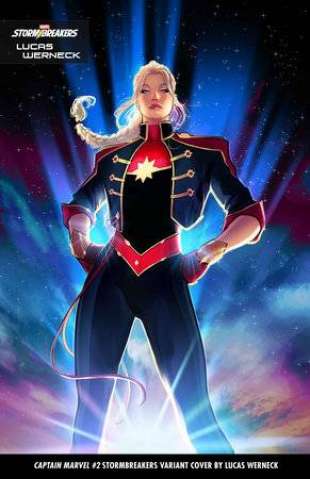Captain Marvel #2 (Lucas Wenecks Stormbreakers Cover)